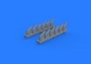 Eduard 632118 P-51D exhaust stacks REVELL 1/32